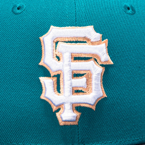 New Era 59Fifty San Francisco Giants 2001 All Star Game Patch Hat - Teal, Navy New Era