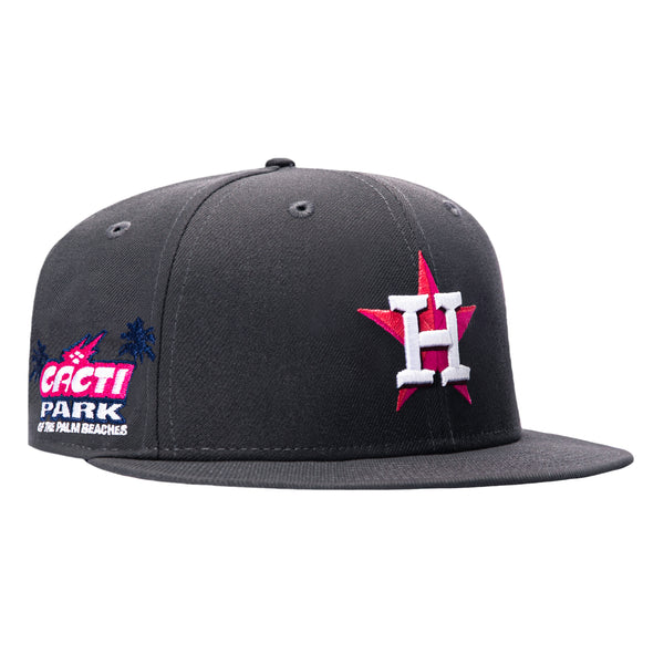 New Era 59Fifty After Glow Houston Astros Cacti Park Patch Hat