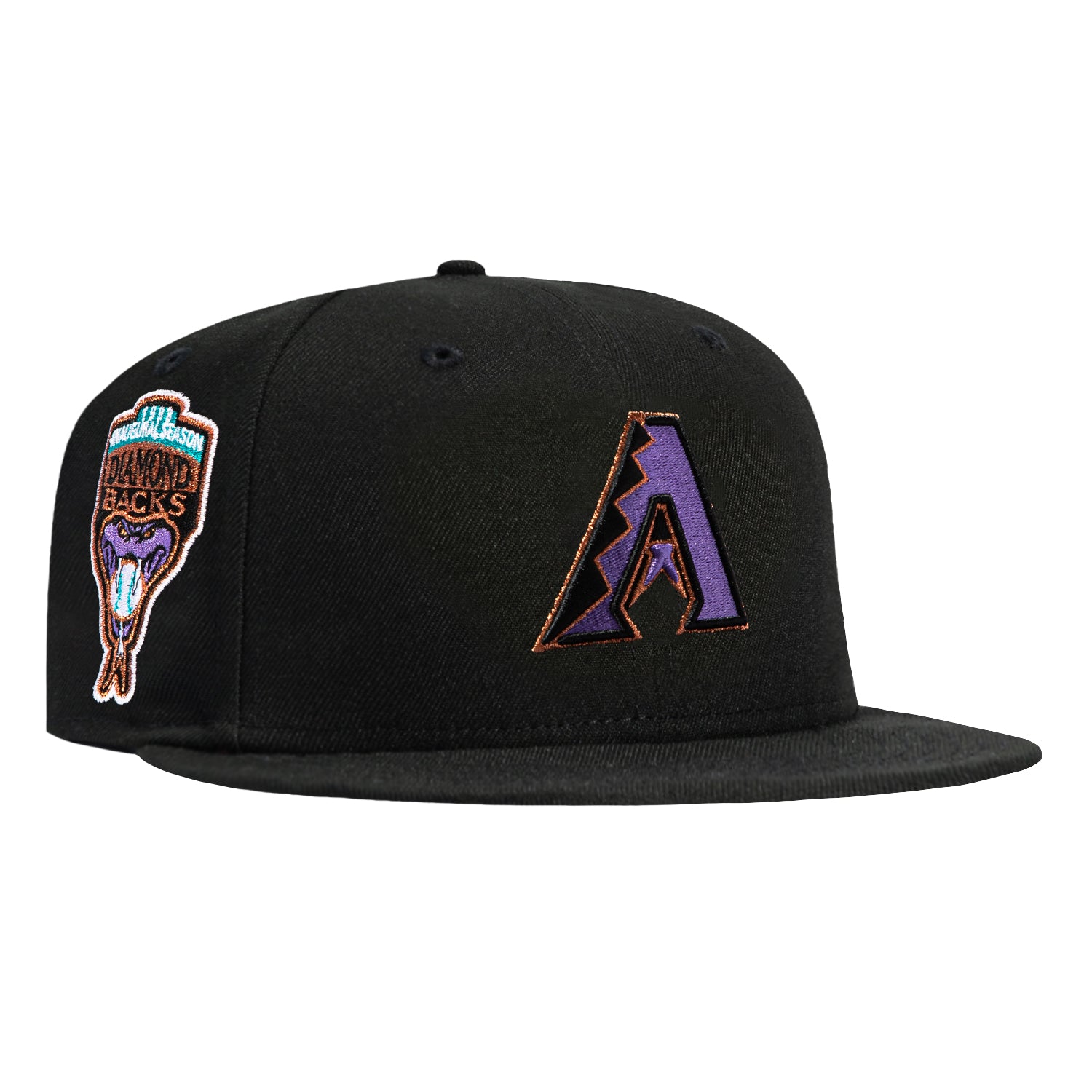 New Era 59Fifty Black Dome Arizona Diamondbacks Inaugural Patch A