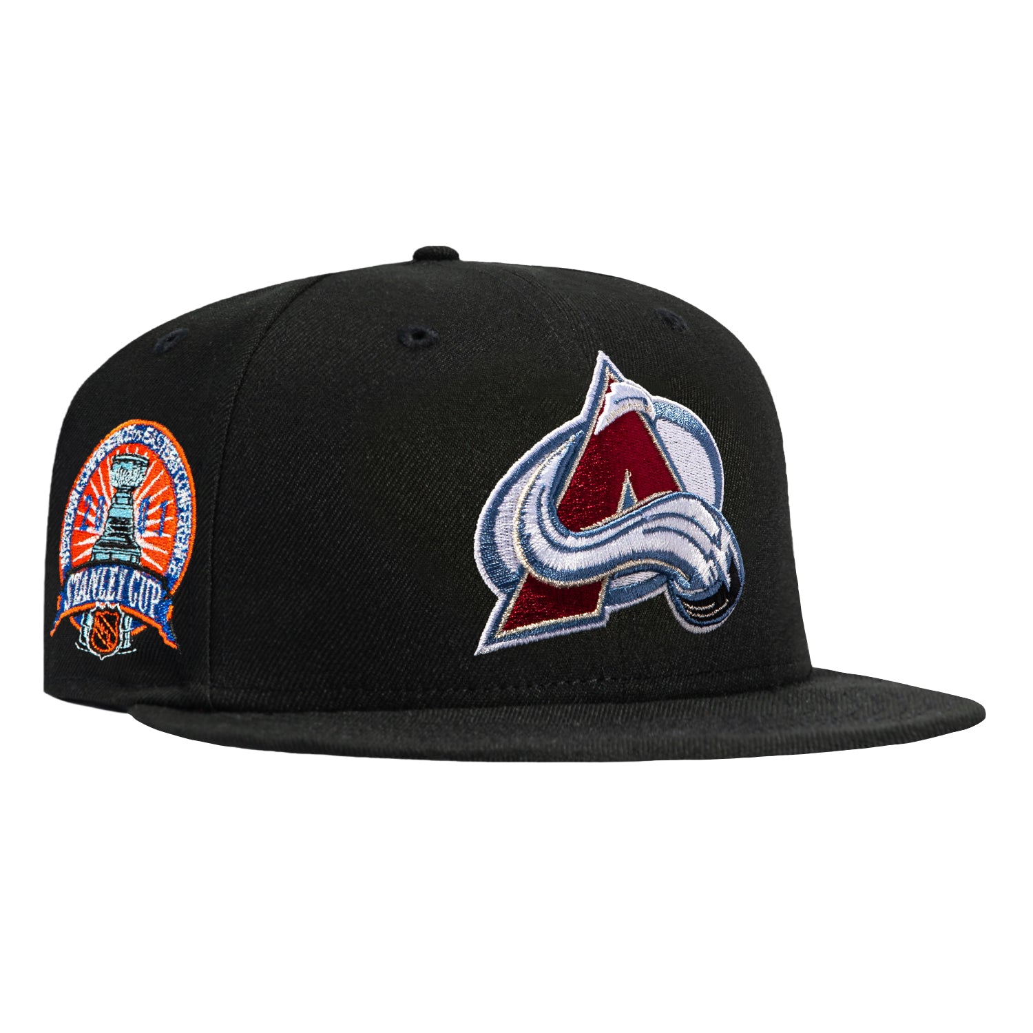 New Era 59Fifty Black Dome Colorado Avalanche 2001 Stanley Cup