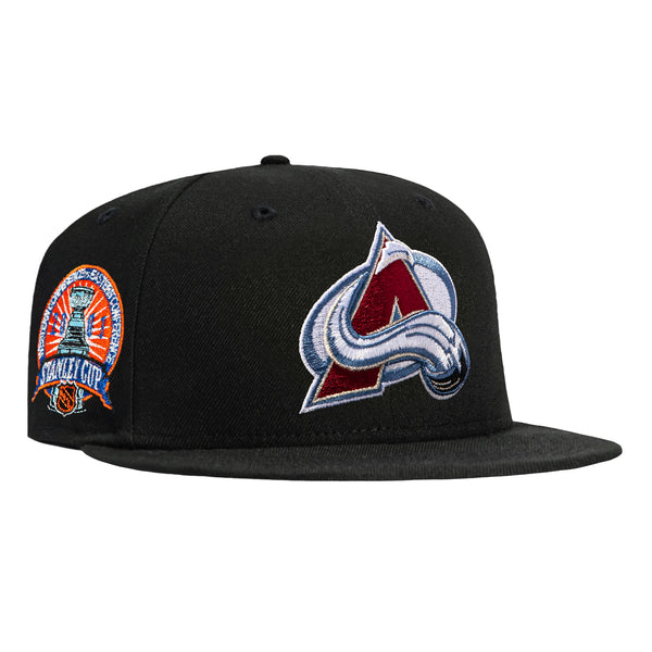 New Era 59Fifty Black Dome Colorado Avalanche 2001 Stanley Cup