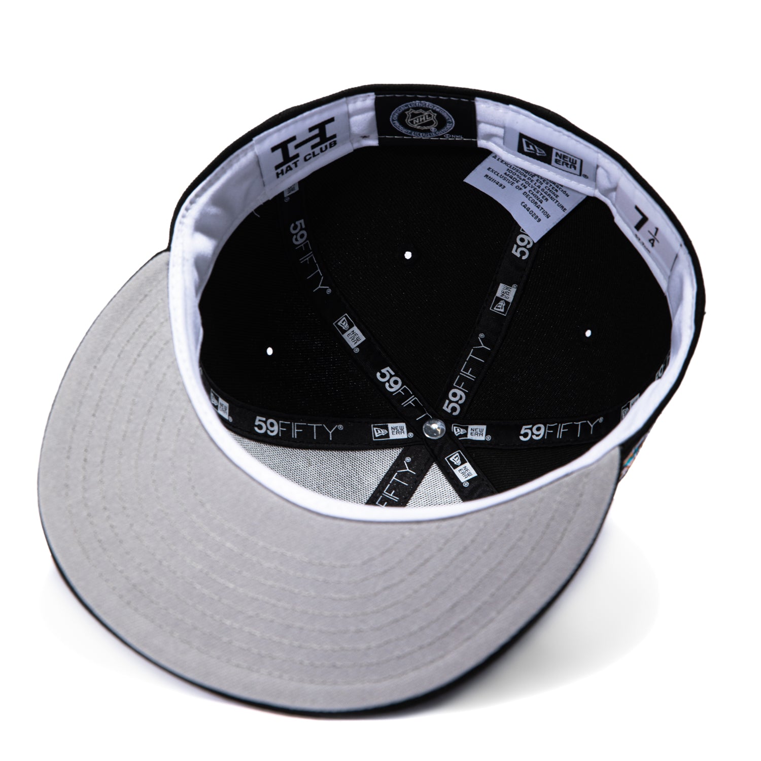 New Era 59Fifty Black Dome Carolina Hurricanes 10th Anniversary