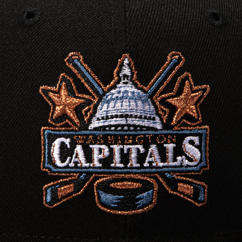 BLK DOME 5950 CAPITALS 30TH 95 ALT BLK New Era