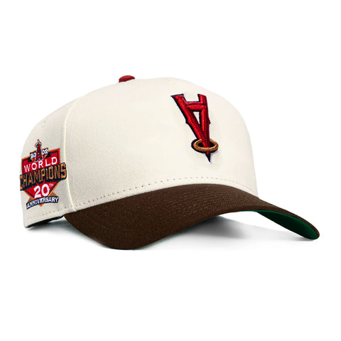 SUNDAE AF940 ANGELS 20TH CHAMP UPSIDE 2T WHT/BRN SN New Era