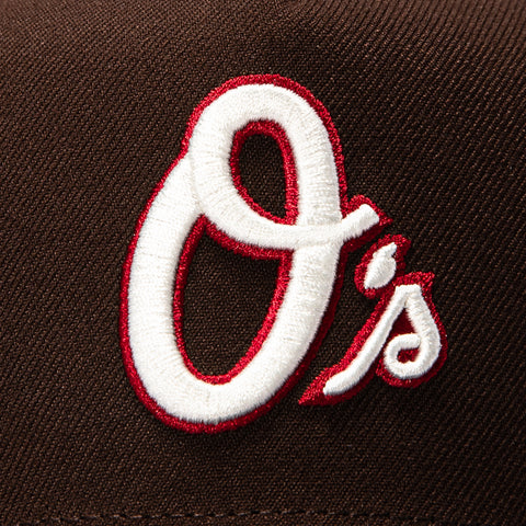 SUNDAE AF940 ORIOLES 60TH ALT 2T BRN/BLK SN New Era