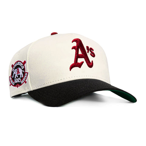 SUNDAE AF940 ATHLETICS WS1913 2T WHT/BLK SN New Era