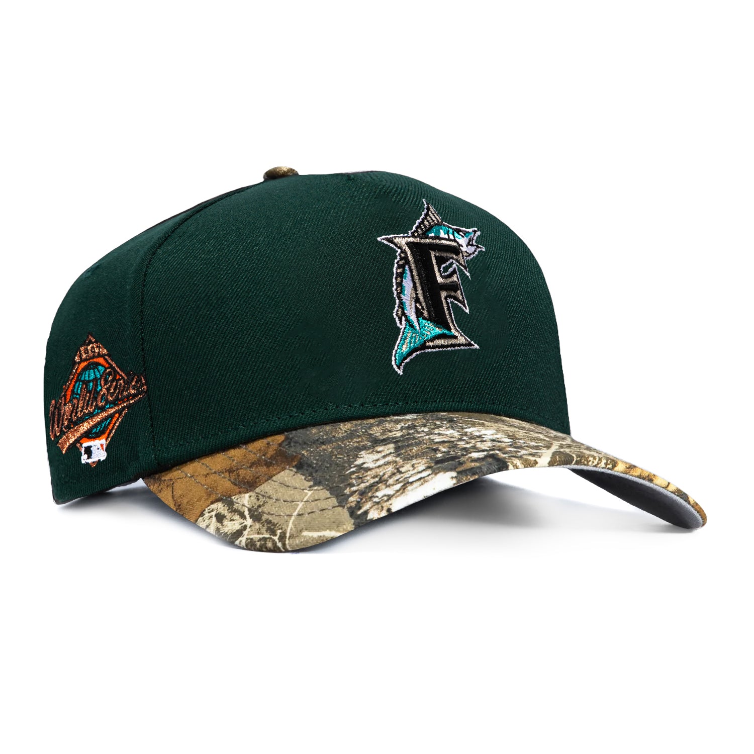 New Era 9Forty A-Frame Realtree Visor Miami Marlins 1997 World