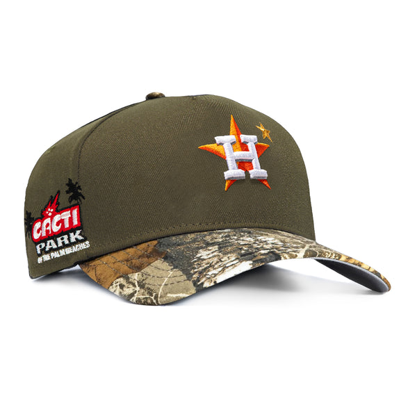 New Era 9Forty A-Frame Realtree Visor Houston Astros Cacti Park