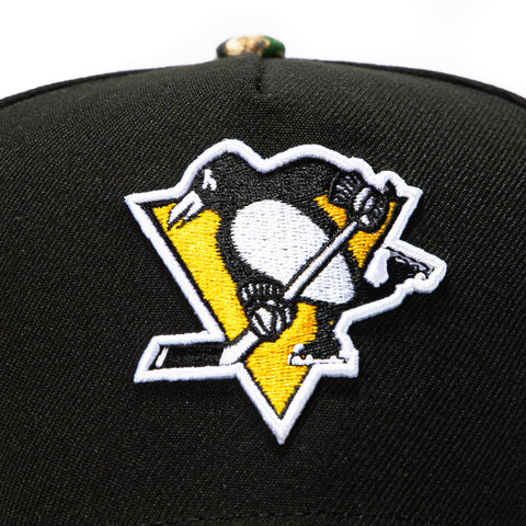 New Era 9Forty A-Frame Realtree Visor Pittsburgh Penguins 2011 Winter Classic Patch Snapback Hat - Black, Realtree New Era
