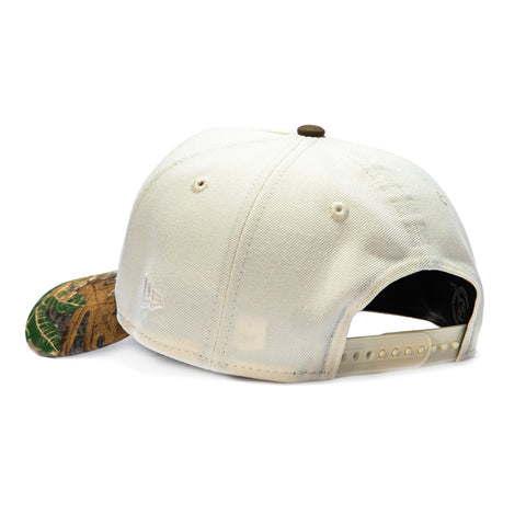 New Era 9Forty A-Frame Realtree Visor Detroit Red Wings 2014 Winter Classic Patch Snapback Hat - White, Realtree New Era