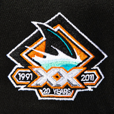New Era 9Forty A-Frame Realtree Visor San Jose Sharks 20th Anniversary Patch Snapback Hat - Black, Realtree New Era