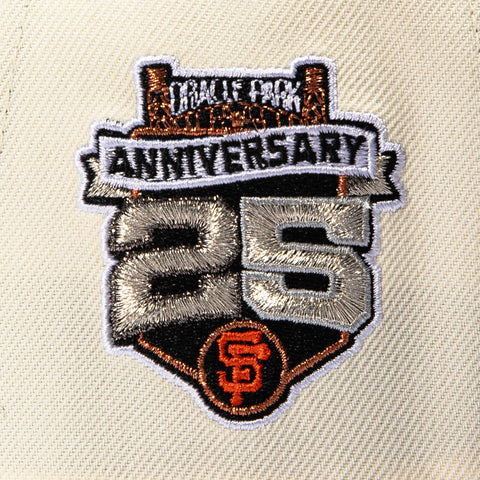 AF940 GIANTS 25TH STADIUM SCRIPT 2T WHT/BLK SN New Era