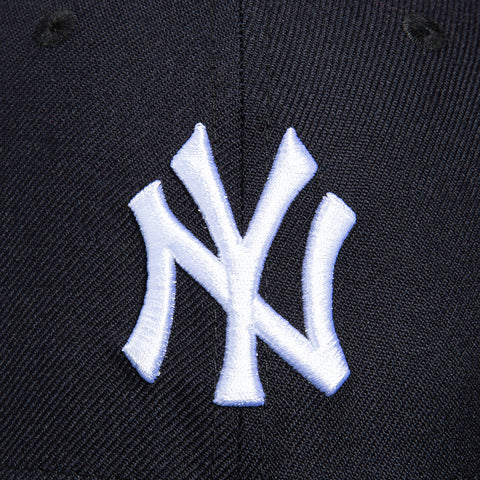 New Era 59Fifty New York Yankees 2000 World Series Patch Game Hat - Navy, White