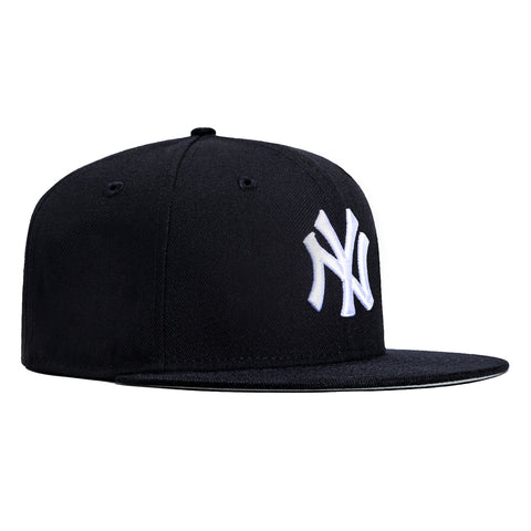 New Era 59Fifty New York Yankees 2000 World Series Patch Game Hat - Navy, White