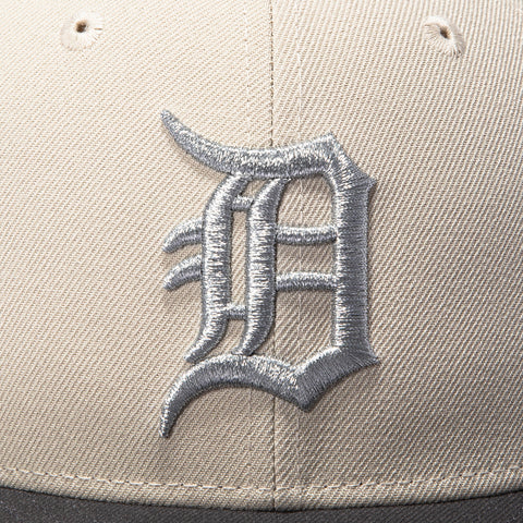 New Era 59Fifty Detroit Tigers 2005 All Star Game Patch Hat - Stone, Graphite, Metallic Silver New Era