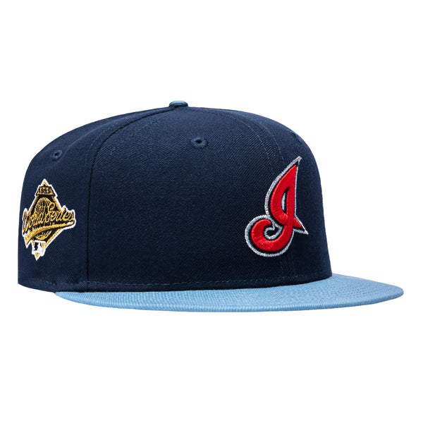 NEW ERA 59FIFTY インディアンス ワフー酋長 1995WS N14 New Era 59Fifty Cleveland Indians 1995 World Series Patch I Hat