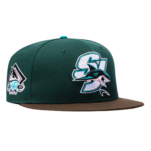 PINK UV 2TONE SHARKS 20TH ALT GRN/BRN New Era
