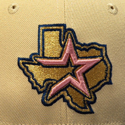 VEGAS GOLD 2TONE ASTROS 40TH 00 ALT TAN/NVY New Era