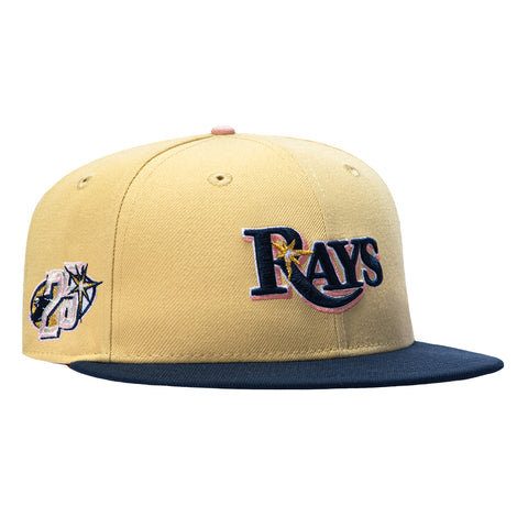 VEGAS GOLD 2TONE RAYS 25TH WORD TAN/NVY New Era