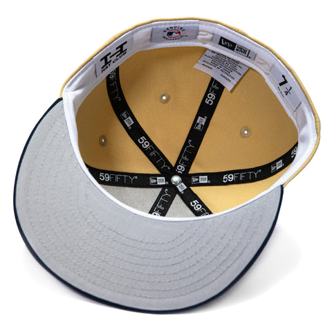 VEGAS GOLD 2TONE RAYS 25TH WORD TAN/NVY New Era