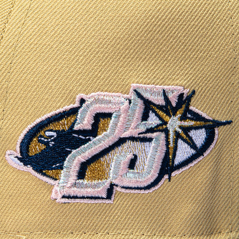 VEGAS GOLD 2TONE RAYS 25TH WORD TAN/NVY New Era