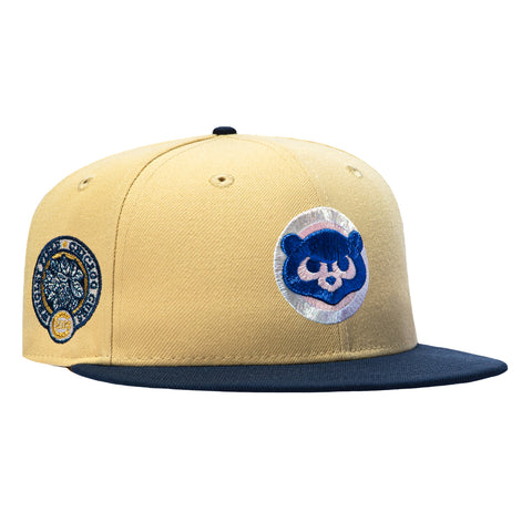 VEGAS GOLD 2TONE CUBS WRIGLEY 79 TAN/NVY New Era