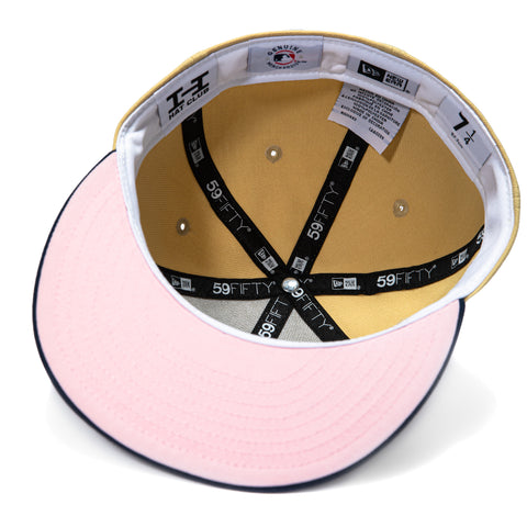 VEGAS GOLD 2TONE ATHLETICS ST UPSIDE TAN/NVY New Era