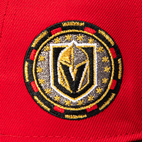 2TONE GOLDEN KNIGHTS CHIP RED/BLK New Era
