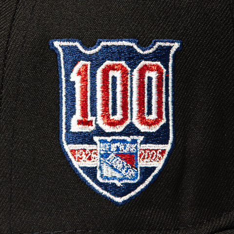 BLK DOME 5950 NY RANGERS 100TH APPLE BLK New Era