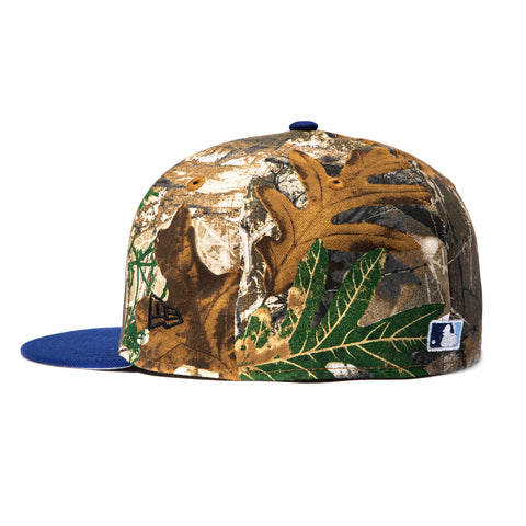 New Era 59Fifty Los Angeles Dodgers 2025 World Series Patch Blossom Hat - Realtree, Royal New Era