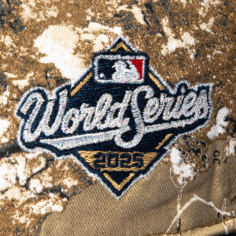 New Era 59Fifty Los Angeles Dodgers 2025 World Series Patch Blossom Hat - Realtree, Royal New Era