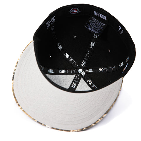 New Era 59Fifty Los Angeles Dodgers 2025 World Series Champions Patch Hat - Black, Realtree New Era