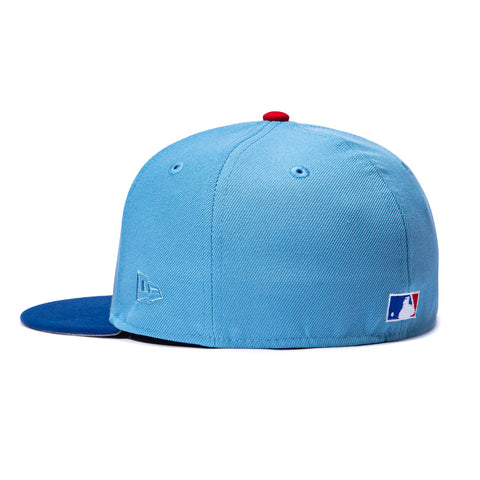 New Era 59Fifty Chicago Cubs Be Alert for Foul Balls Patch 1979 Hat - Light Blue, Royal New Era