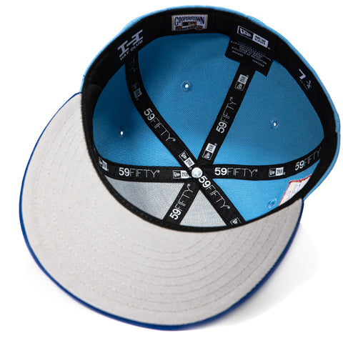 New Era 59Fifty Chicago Cubs Be Alert for Foul Balls Patch 1979 Hat - Light Blue, Royal New Era