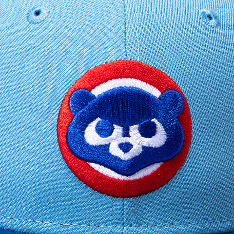New Era 59Fifty Chicago Cubs Be Alert for Foul Balls Patch 1979 Hat - Light Blue, Royal New Era