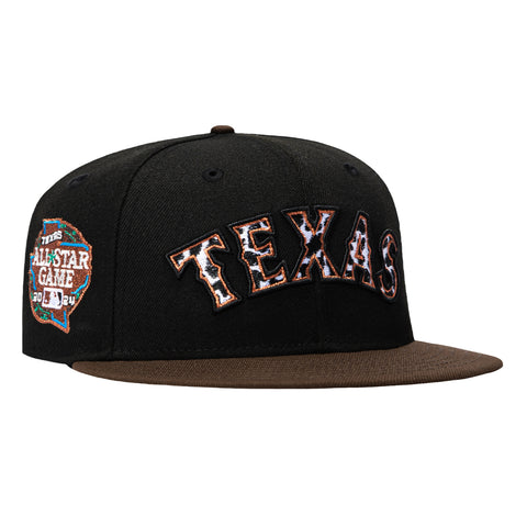 2TONE RANGERS ASG24 COW WORD BLK/BRN New Era