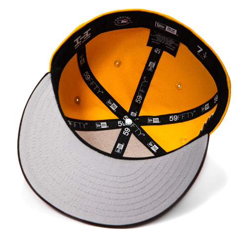 New Era 59Fifty San Diego Padres 2026 Mexico Series Logo Patch Hat - Gold, Brown New Era