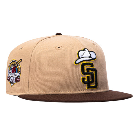 2TONE PADRES 40TH COWBOY KHK/BRN New Era
