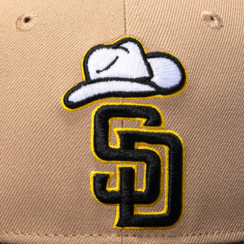 2TONE PADRES 40TH COWBOY KHK/BRN New Era