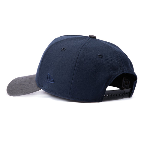New Era 9Forty A-Frame San Francisco Giants Battle of the Bay Patch Snapback Hat - Navy, Graphite, Red New Era