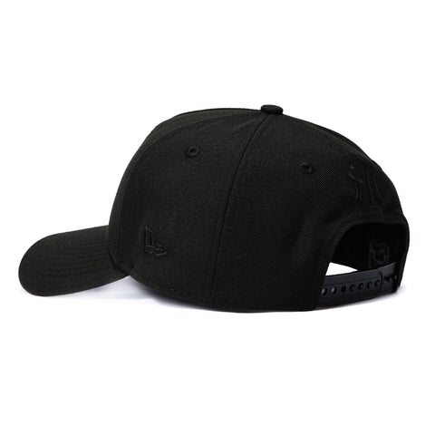 New Era 9Forty A-Frame New York Yankees 1996 World Series Patch Flame Snapback Hat - Black, Kelly, Light Green New Era