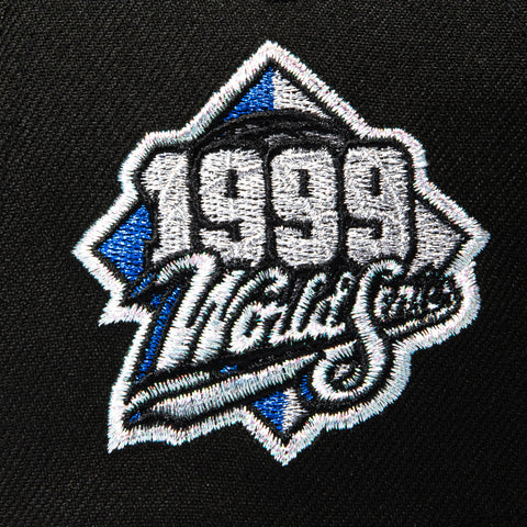 New Era 9Forty A-Frame New York Yankees 1999 World Series Patch Snapback Hat - Black, Navy New Era