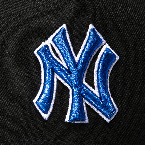 New Era 9Forty A-Frame New York Yankees 1999 World Series Patch Snapback Hat - Black, Navy New Era
