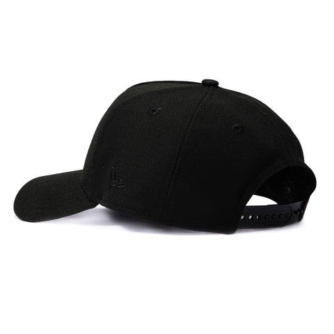 New Era 9Forty A-Frame Chicago White Sox Vatican City Patch Snapback Hat - Black New Era