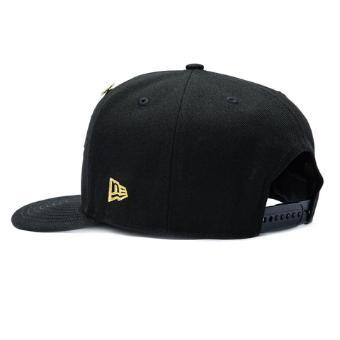 New Era 9Fifty Harry Potter Hogwarts Snapback Pre-Curved Hat - Black New Era