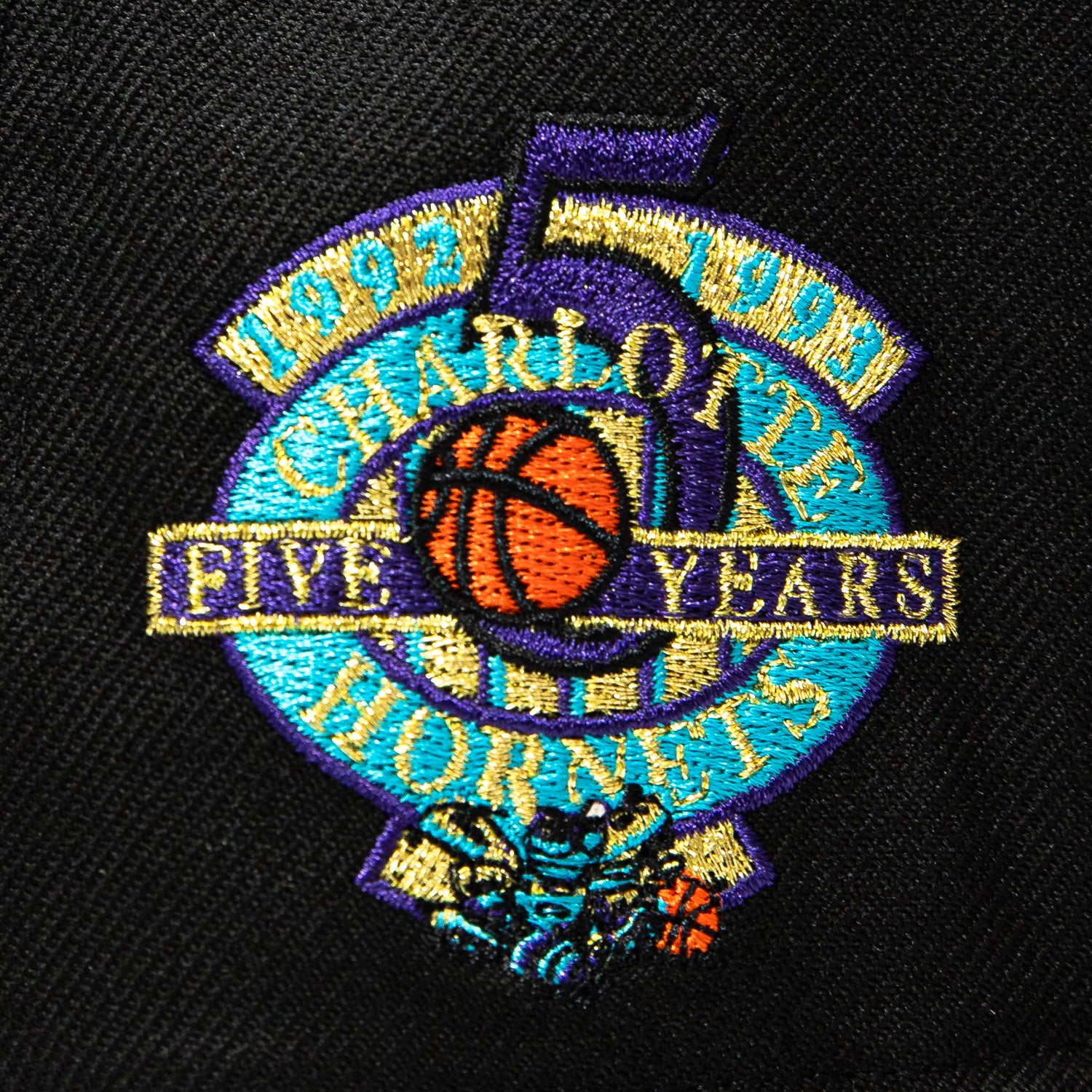 New Era 9Fifty Hardwood Classic Charlotte Hornets 5th Anniversary