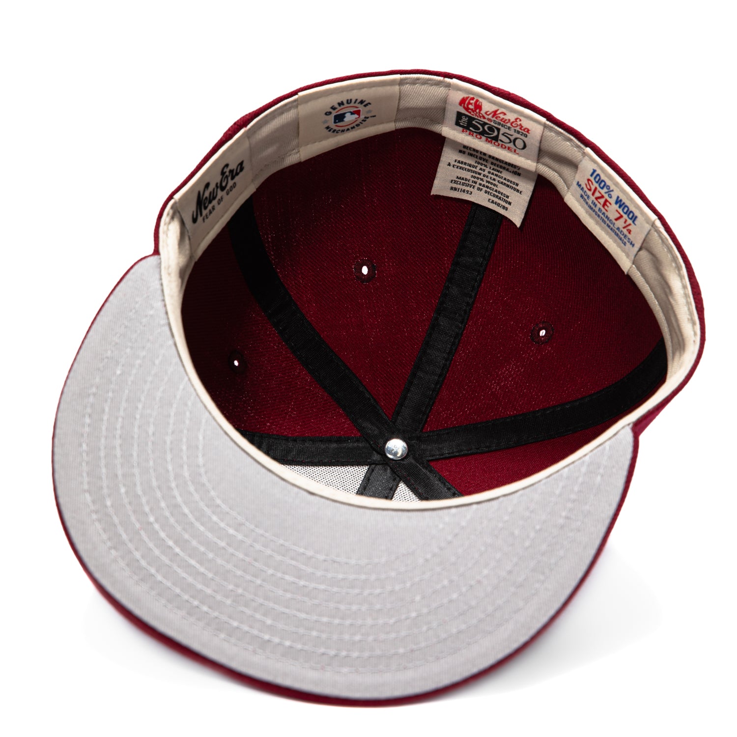 New Era 59Fifty Fear of God MLB A Hat - Cardinal – Hat Club