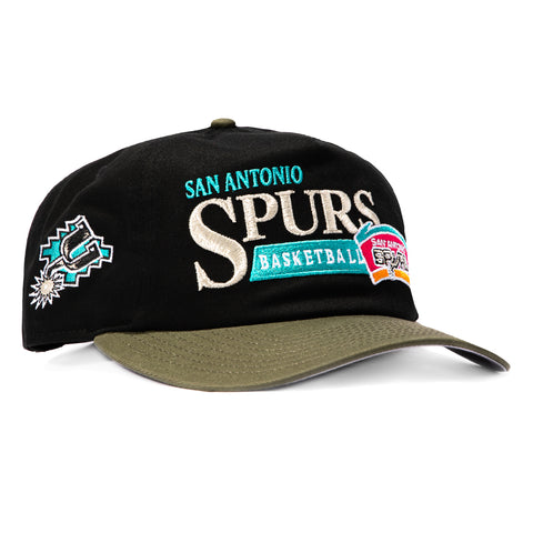 1920 SPURS 89 ALT VINT WORD 2T BLK/OLV New Era