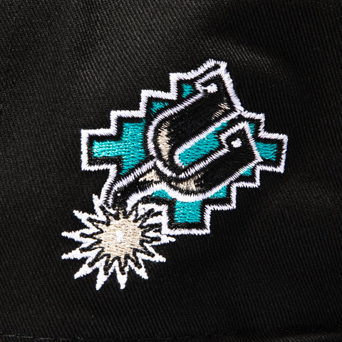 1920 SPURS 89 ALT VINT WORD 2T BLK/OLV New Era