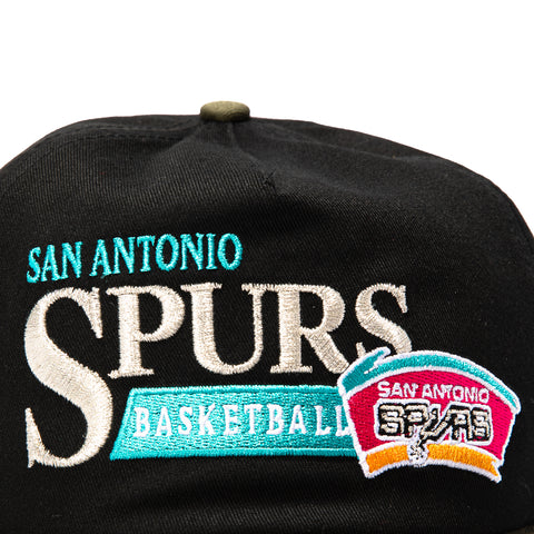 1920 SPURS 89 ALT VINT WORD 2T BLK/OLV New Era